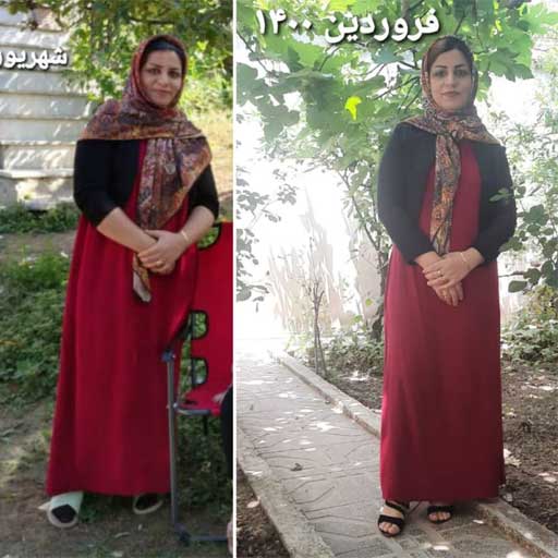 نتیجه دوره لاغری با ذهن - شگفتی‌ساز ۱۰