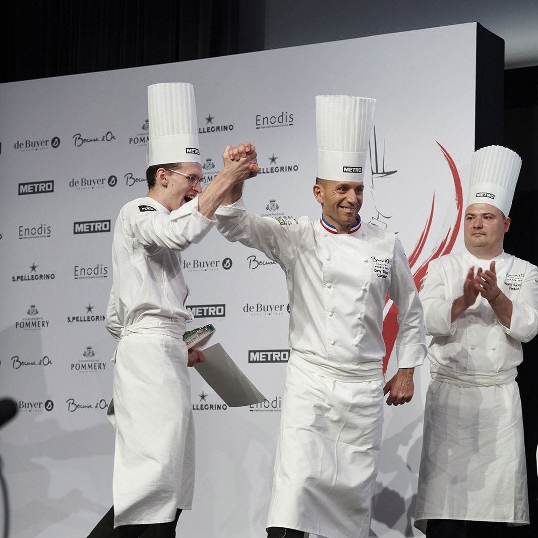 Congratulations to Davy Tissot who wins Bocuse d’Or France 2019