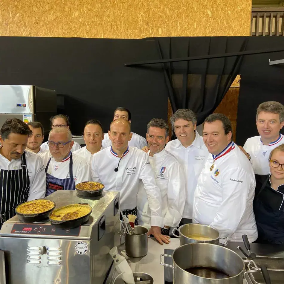 First supporting lunch of the French Team for Davy Tissot