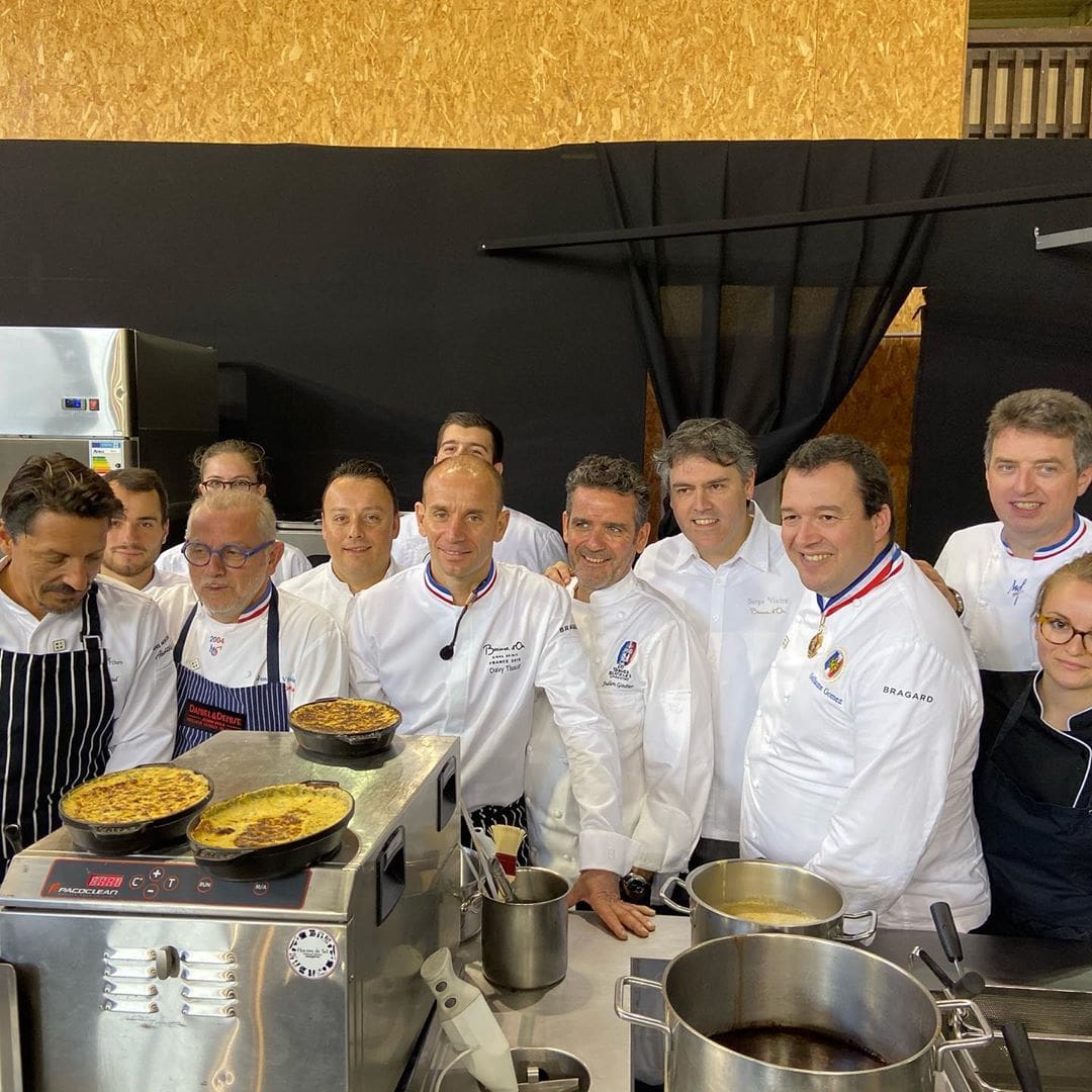 First supporting lunch of the French Team for Davy Tissot
