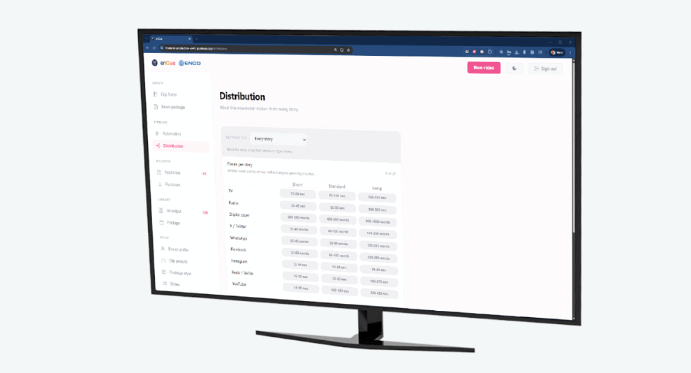 ENCO unveils new AI production tool enCue at IBC2026