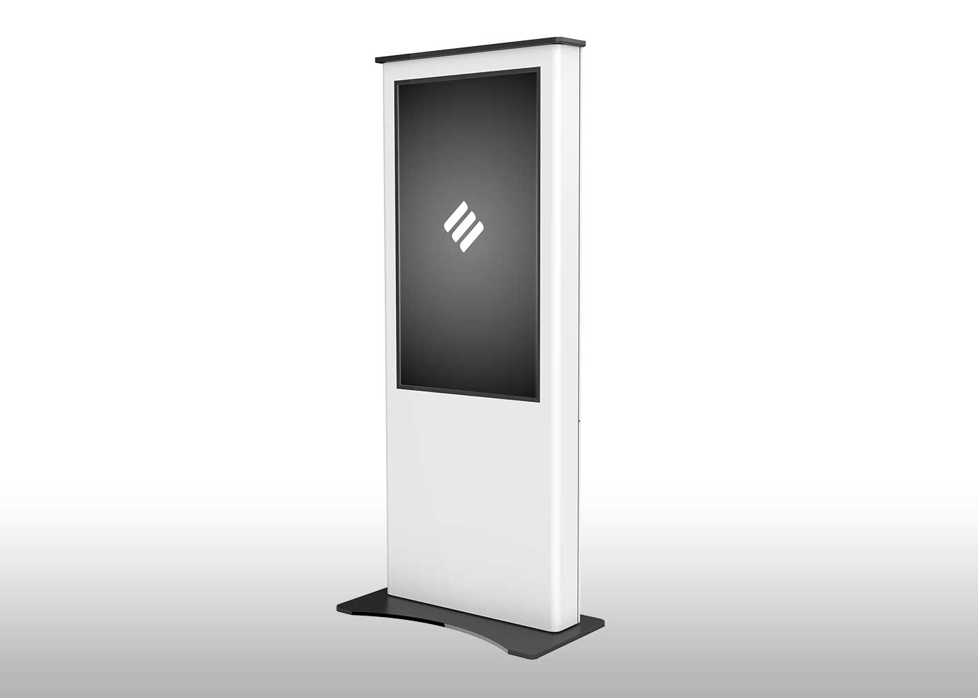 Terminal EXO multimedia autogestión cartelería T43V