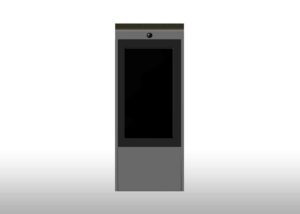 Terminal EXO multimedia autogestión cartelería seguridad monitoreo