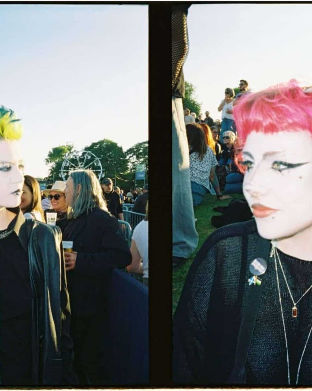 Gothic portraits at The Cure's concert in Edinburgh, for The Cold Magazine
