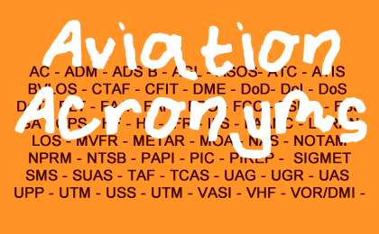 Aviation Acronyms You Need To Know
