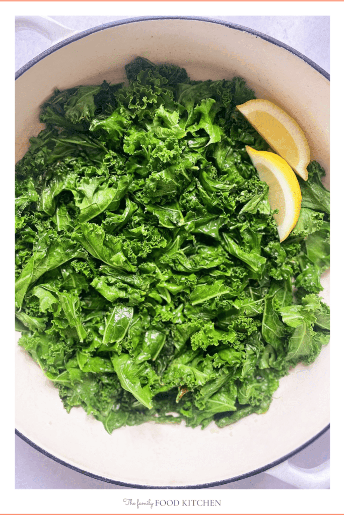 Easy Buttered Kale The Family Food Kitchen