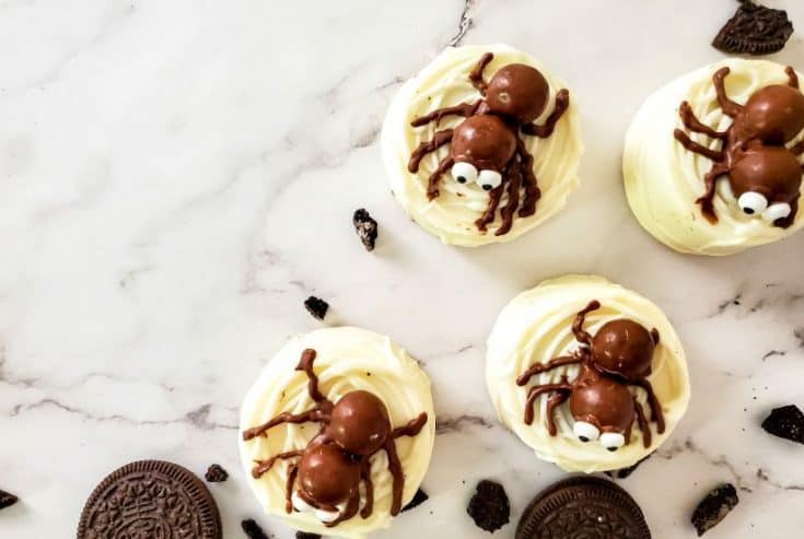 Make these adorable and tasty Chocolate Covered Spider Oreos for the perfect Halloween treat. Children and adults can enjoy the sweet taste and spooky appearance of this easy-to-prepare Halloween Recipe! This easy Halloween snack idea is cute, easy and will be a big hit at your Halloween Party.