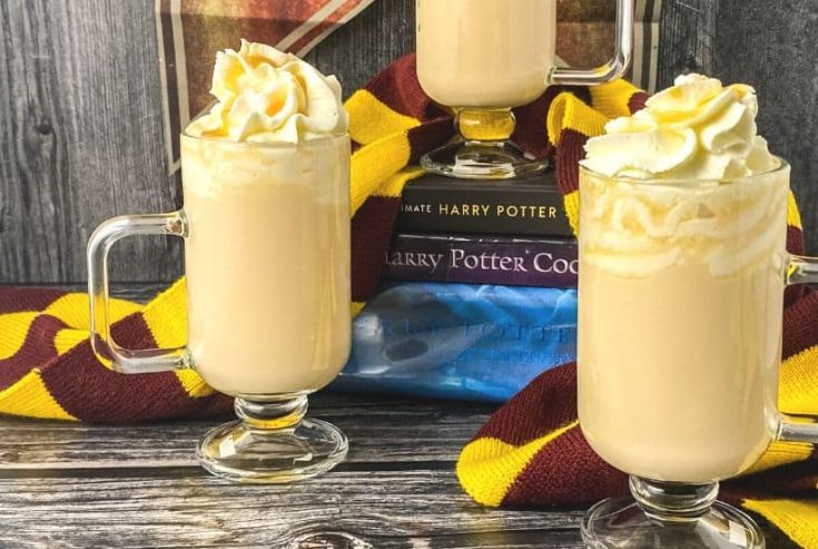 Harry Potter fans can rejoice over this recipe for Hot Butterbeer. It’s Harry Potter's favorite cozy and comforting drink that is loaded with flavor. You may have had butterbeer while visiting Universal Studios but now you can make it at home. This copycat butterbeer recipe is the perfect beverage for Harry Potter fans.