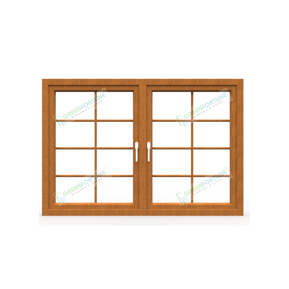 Golden-Oak-french-window