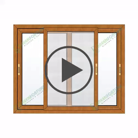 uPVC Sliding Window with mesh