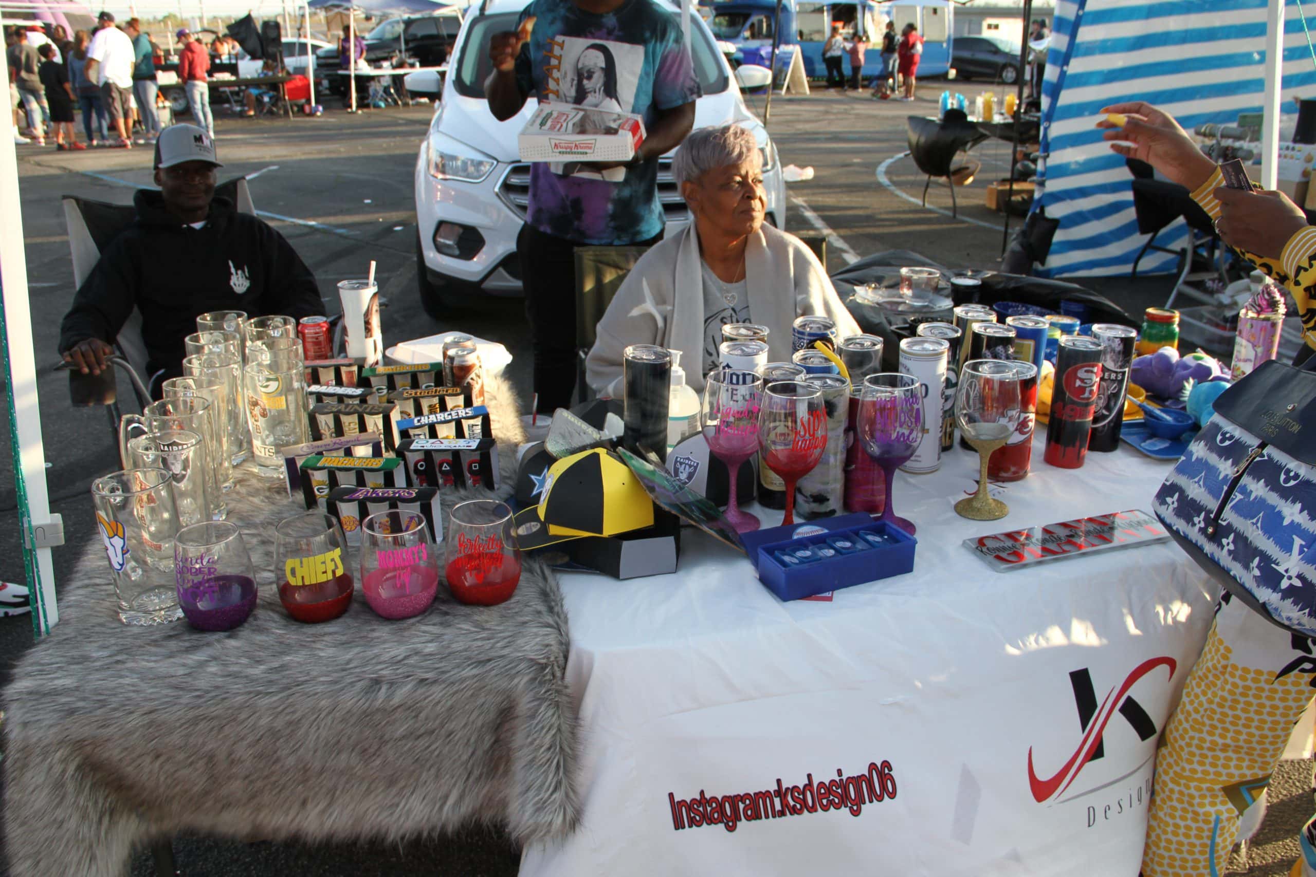 Vendor at the Adelanto Stadium and Event Center