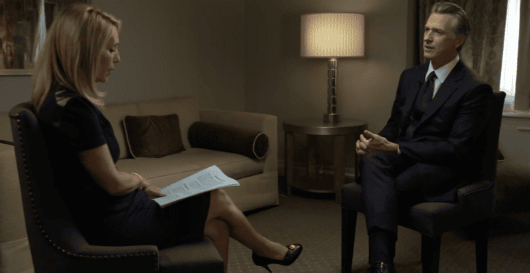 Newsom pivots on cost-of-living question during interview promoting new book