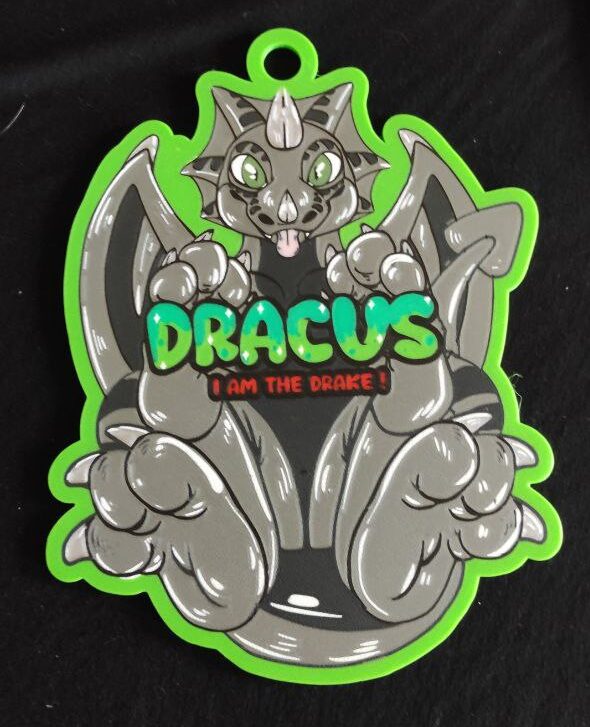 Badge 3D Dracus