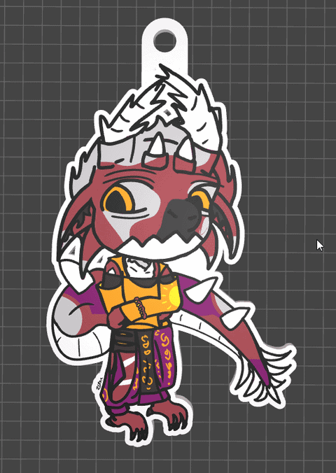 Porte-clé ChaosinCompleteControl