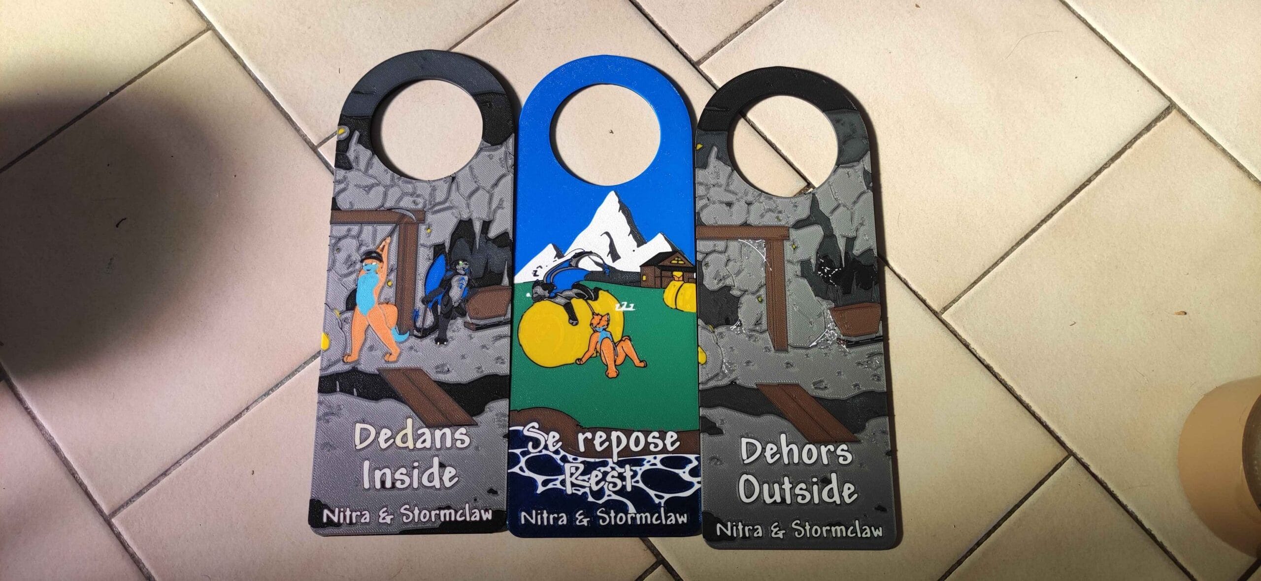 Doorsign de poignée Convention