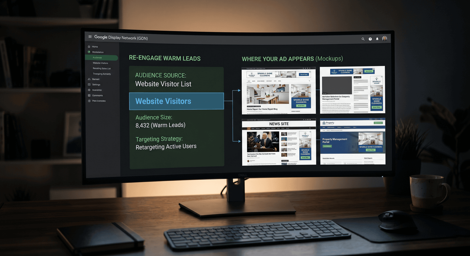 Conversion tracking setup for cleaning business Google Ads