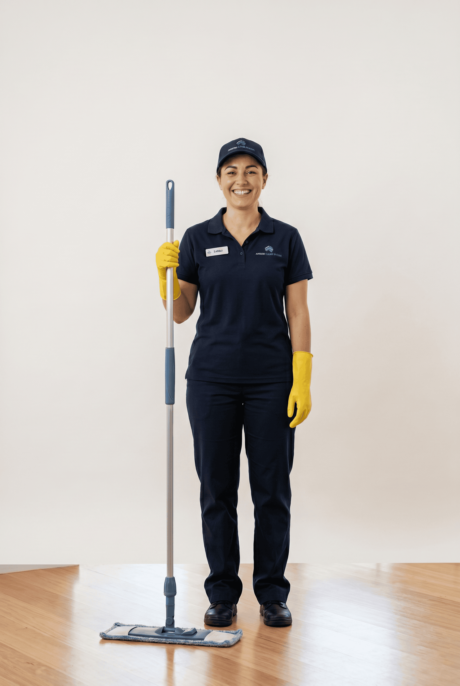 Commercial cleaning service in an Australian office,the type of business Moppsters serves