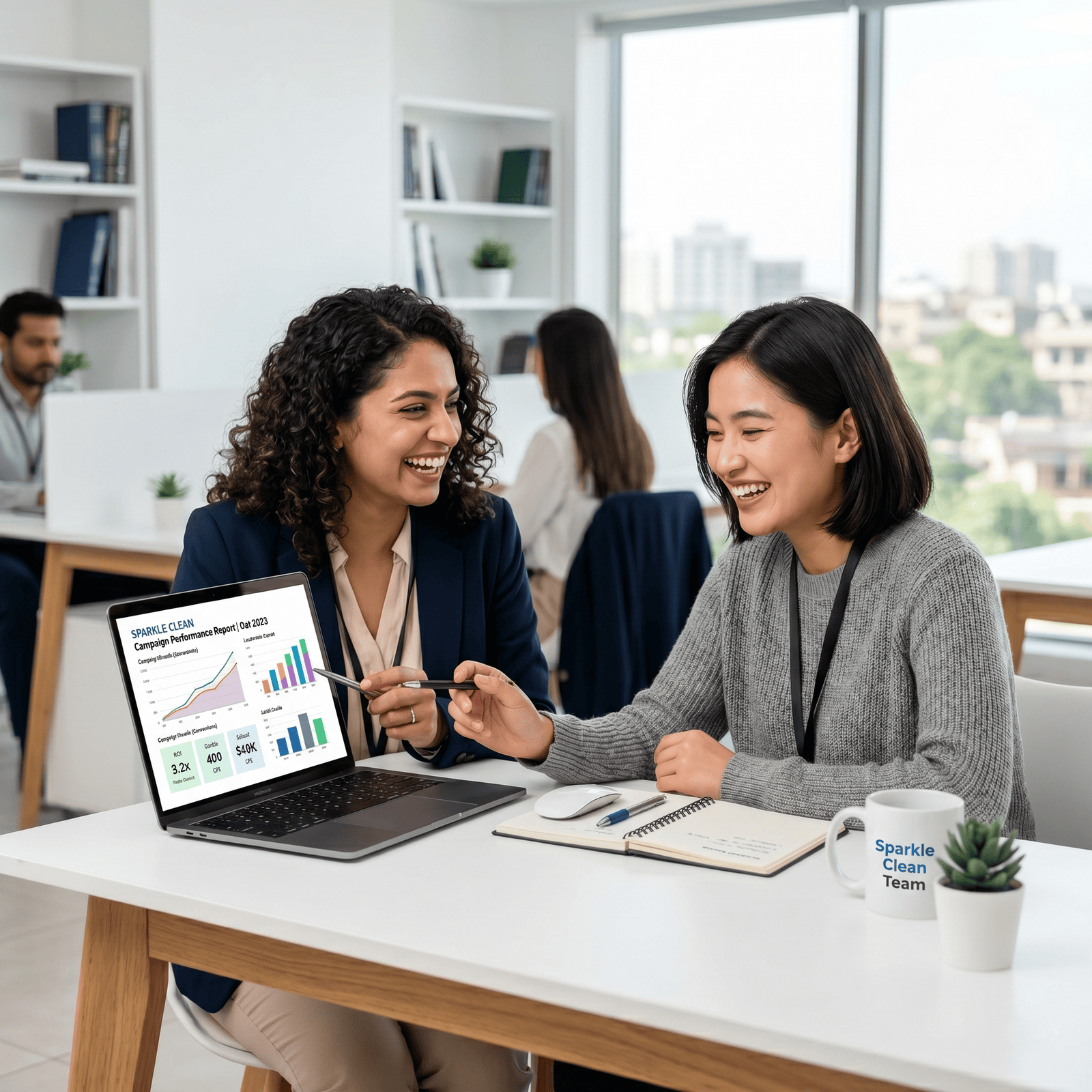 Digital strategy session for cleaning industry marketing