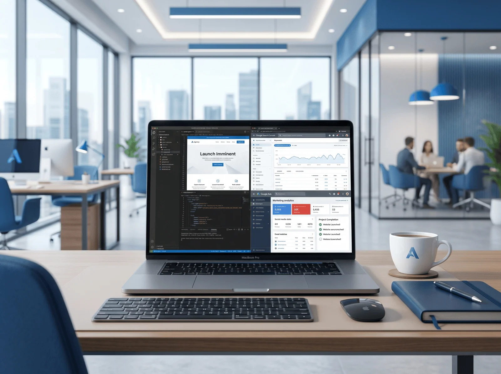 Website build and launch for cleaning company