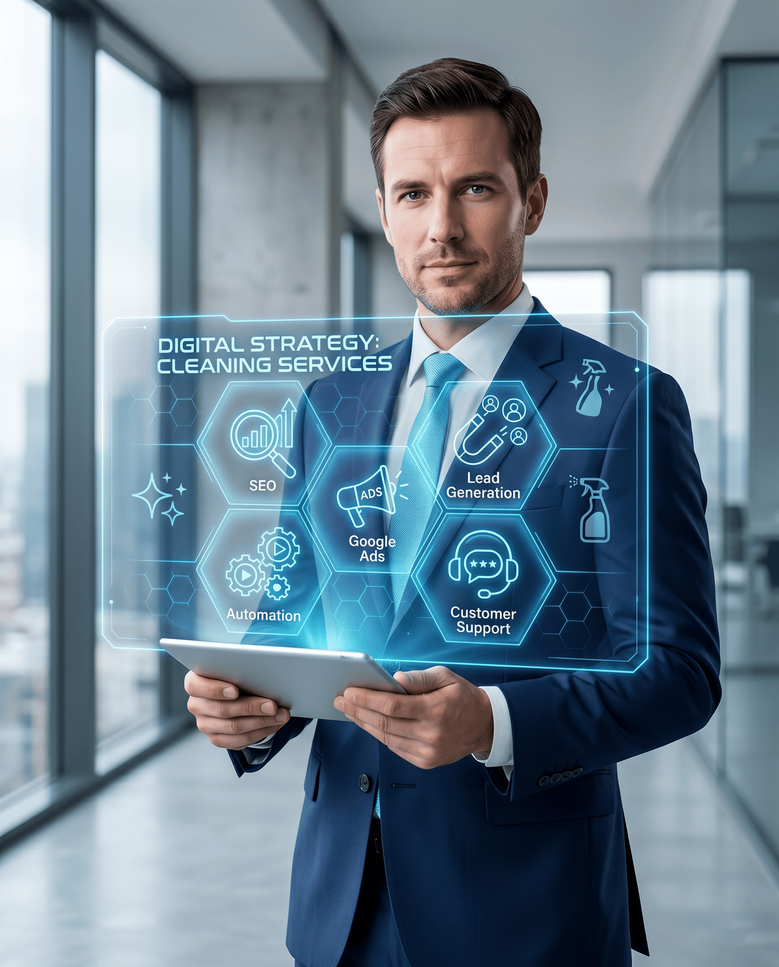Digital marketing services for cleaning businesses