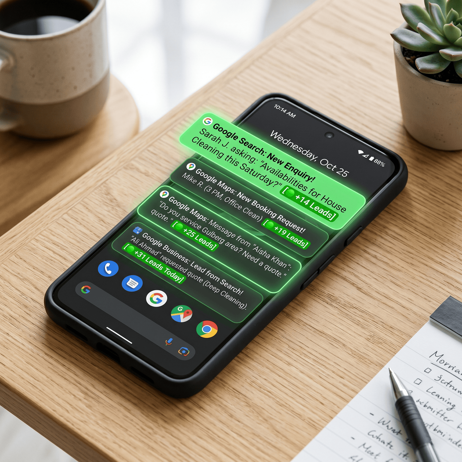 Lead generation for Australian cleaning company