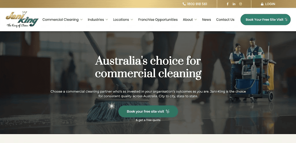 Streamlining Lead Generation for Enterprise Commercial Cleaning