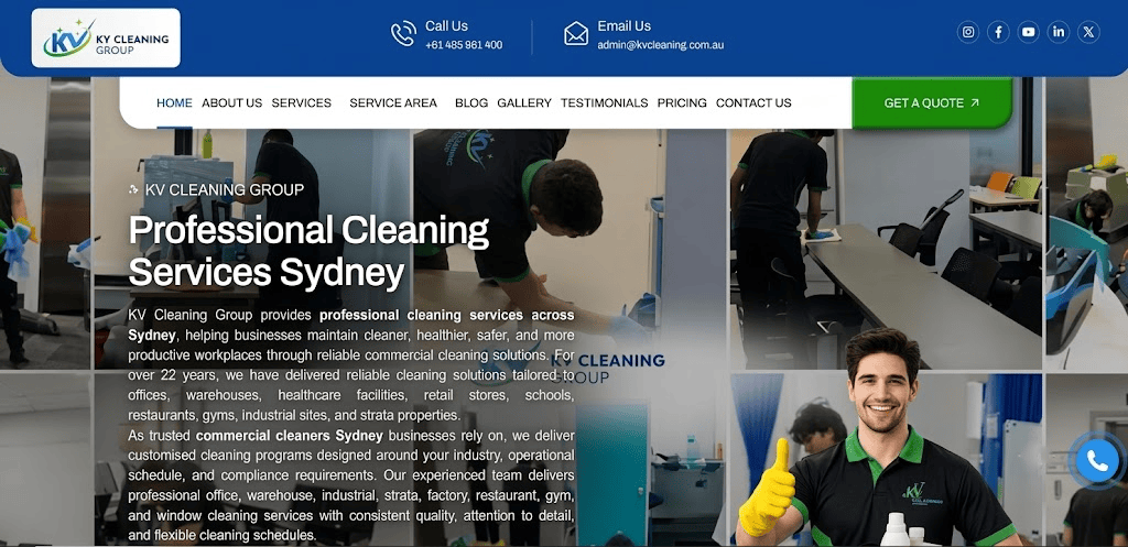 Maximizing Local Conversions for Sydney Commercial Cleaners
