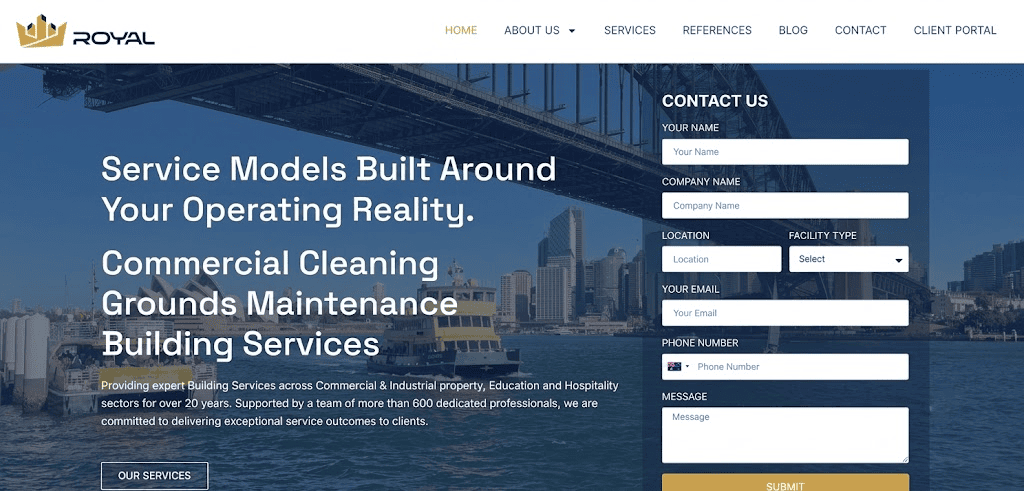 Driving High-Volume Leads for Enterprise Building Services