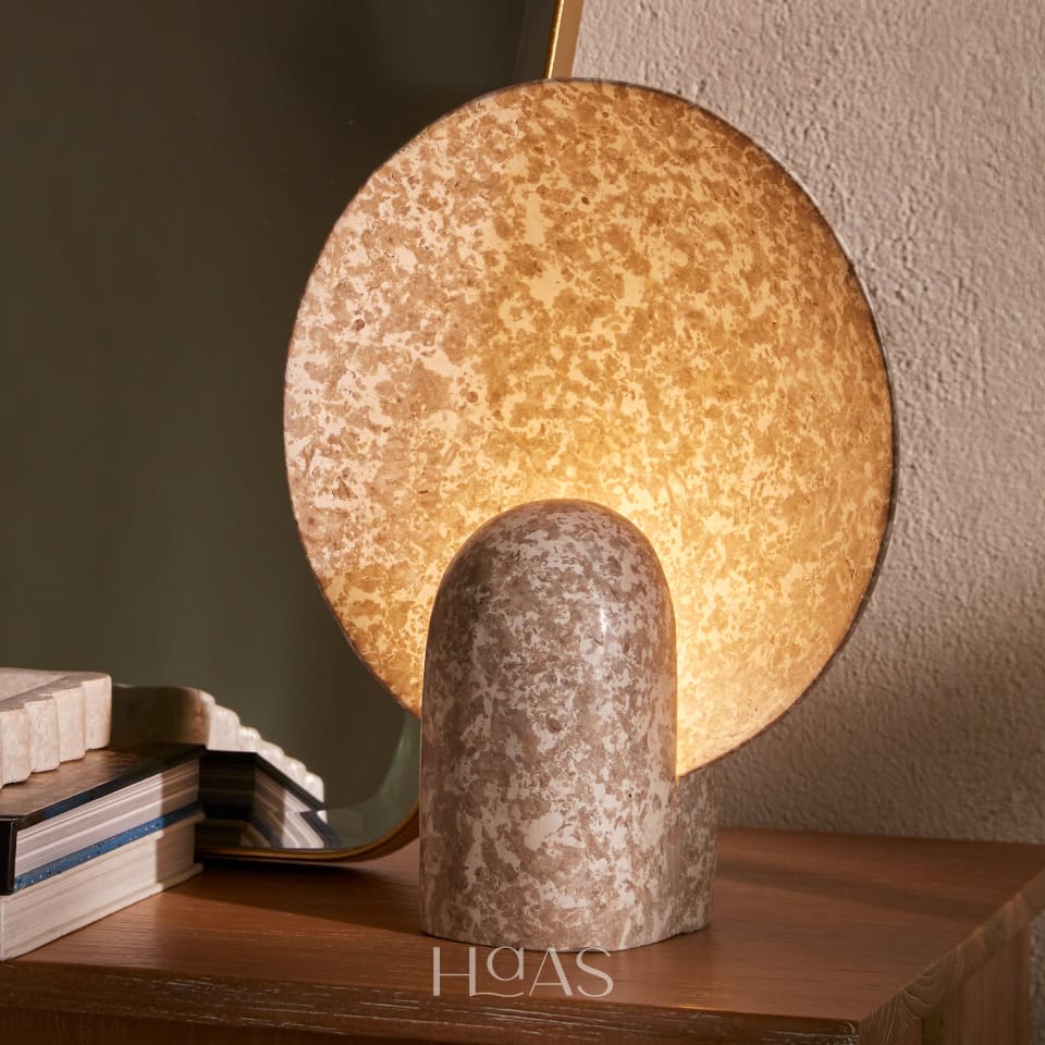 HAAS Parbu Marble Lamp from Theory of Living