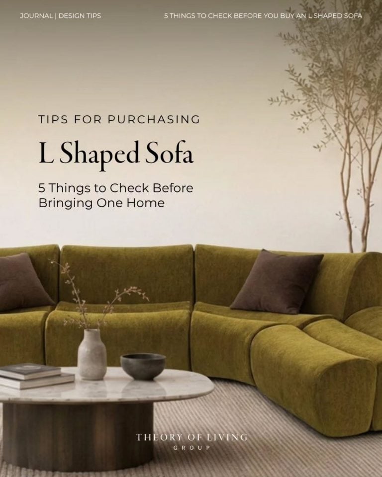 Theory of Living Instagram — futon, armchair, sofa, chaise longue, living room and text that says "JOURN
