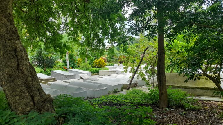 The cemetery