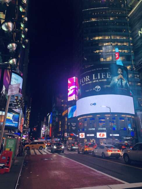 New york city night view - the way we travel
