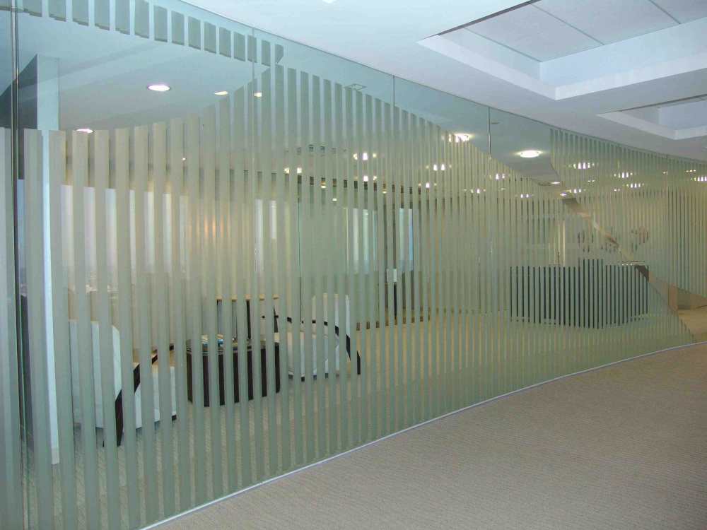 Decorative Window Film for Office Privacy