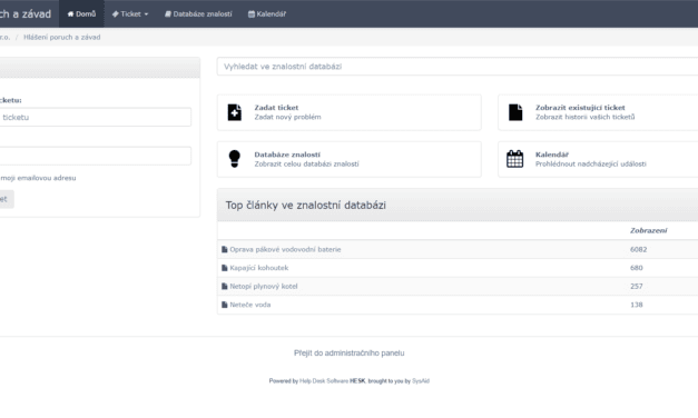 Helpdesk – MSDB Prachatice