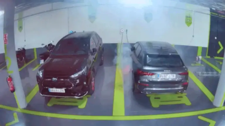 Smoke or fire visible with VDG SENSE Video Managemnt System through AI Analytics in a monitored environment
