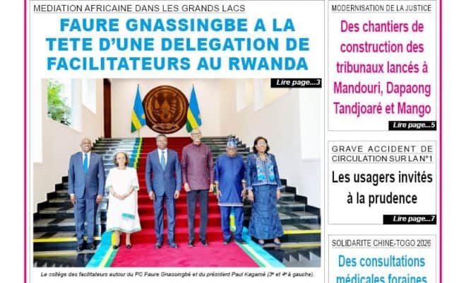  TOGO-PRESSE N° 12220 DU 2 FEVRIER 2026