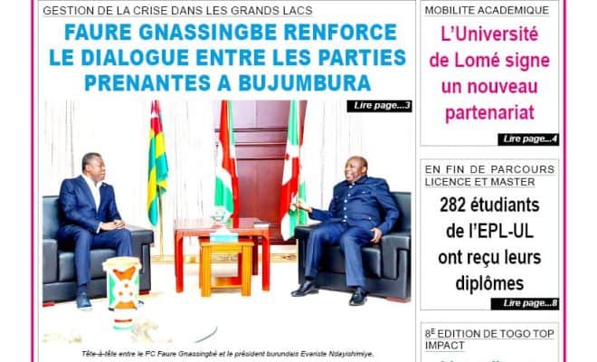  TOGO-PRESSE N° 12221 DU 3 FEVRIER 2026