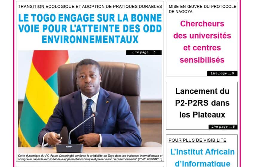  TOGO-PRESSE N° 12271 DU 16 AVRIL 2026