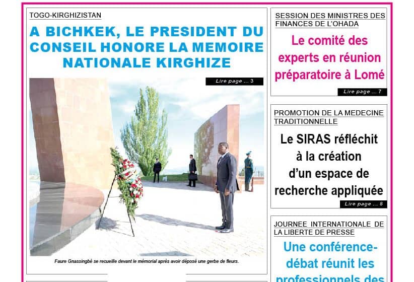  TOGO-PRESSE N° 12282 DU 5 MAI 2026