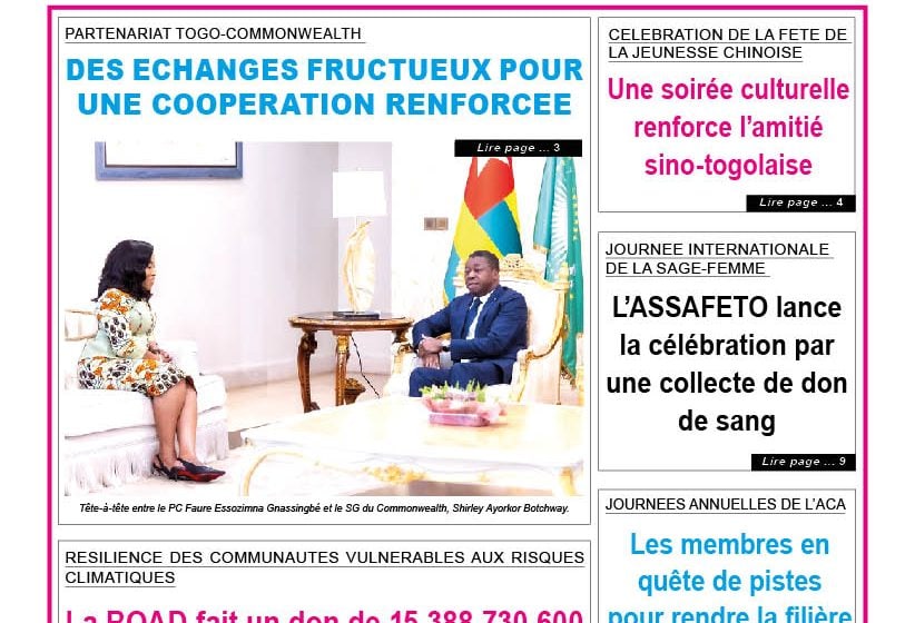  TOGO-PRESSE N° 12283 DU 6 MAI 2026