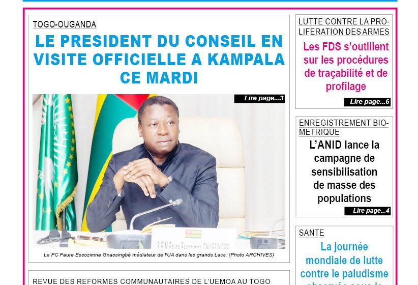  TOGO-PRESSE N° 12287 DU 12 MAI 2026