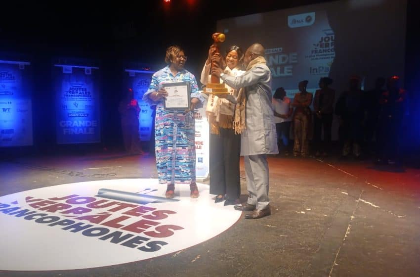  11ème édition des Joutes Verbales Francophones : Mlle Sandrine Adjoa-Sika Agbo championne 