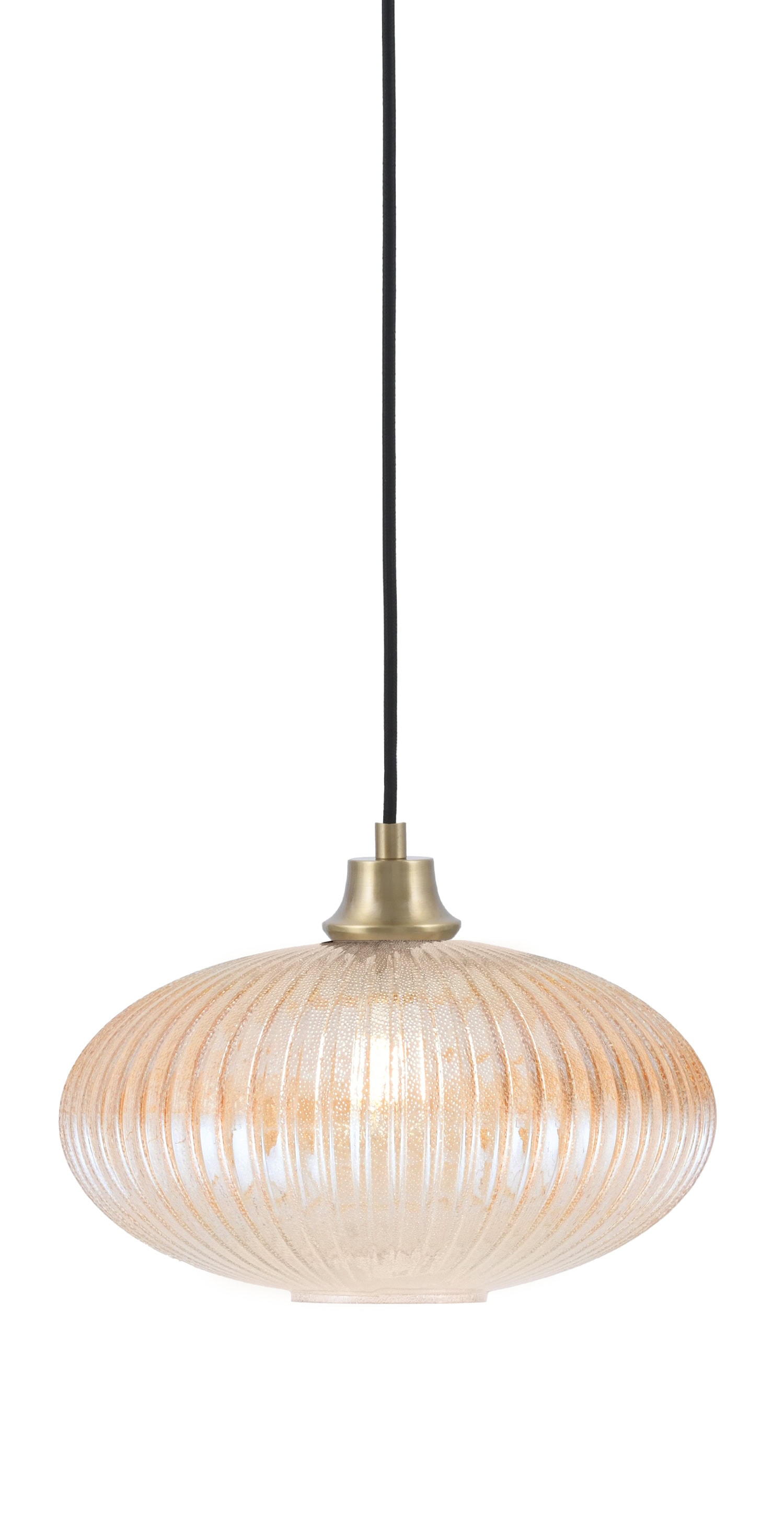 Amber Micro Bubble Ribbed