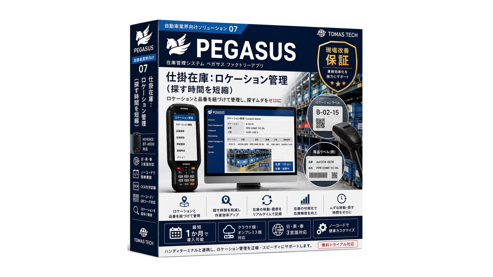ระบบจัดการตำแหน่งสินค้าระหว่างผลิต (WIP)