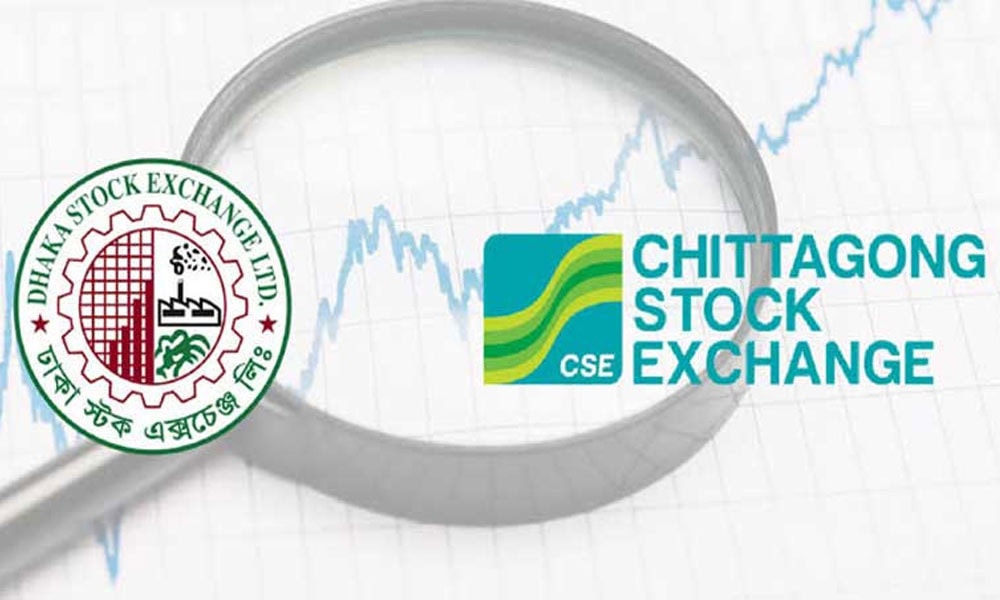 সূচক পতনের আধা ঘণ্টায় লেনদেন ৫৪ কোটি টাকা