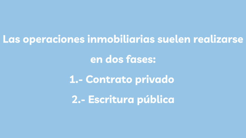 Texto sobre fondo azul
