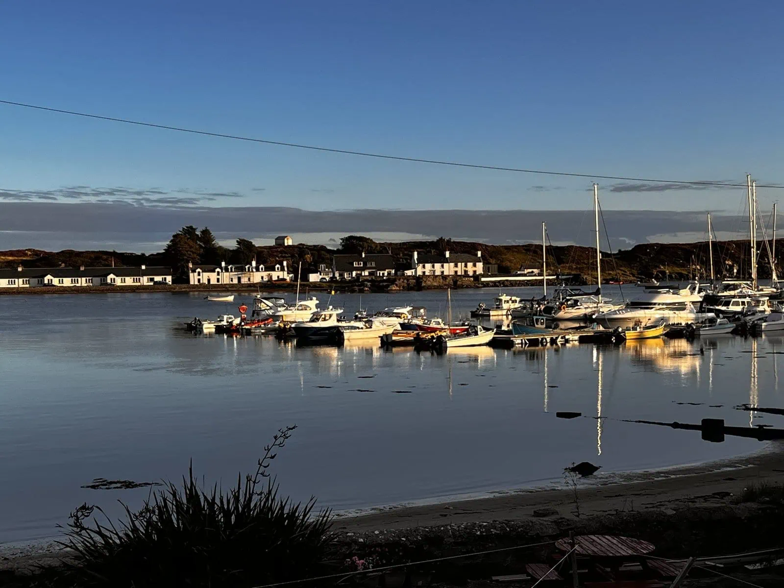 Views of the bay from Port Ellen on our Islay Whisky Tour