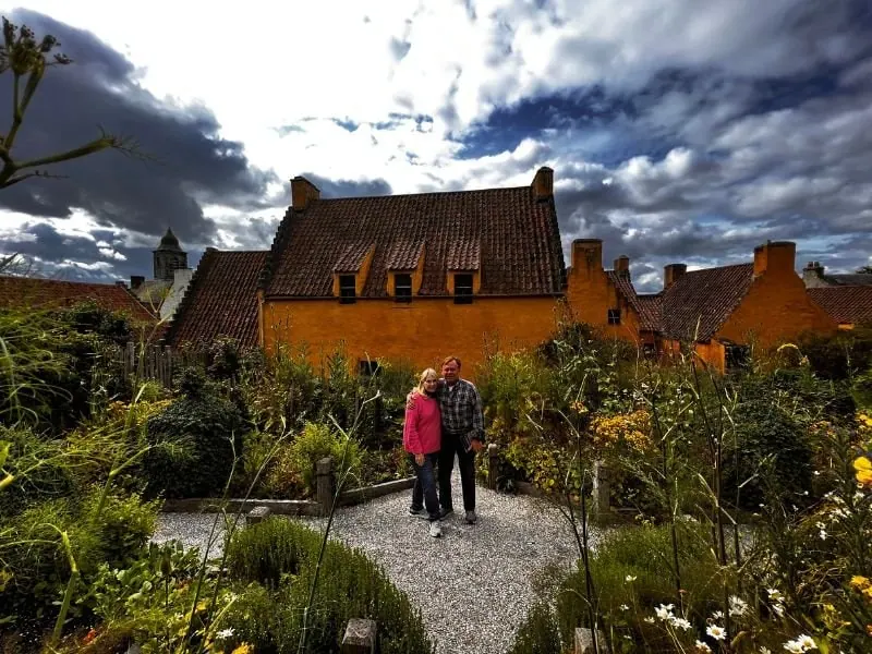Culross Palace in the conservation village of Culross on one of our Outlander tours at TourGuideScotland.com