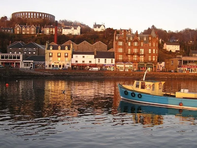 Oban Bay from the water