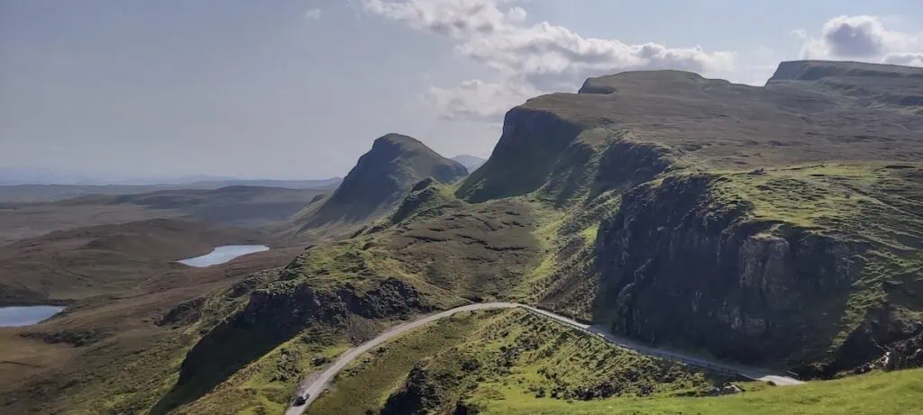 The Quiraing on the Trotternish Peninsula on our Isle of Skye Tour